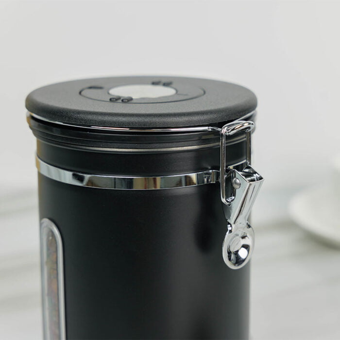 Kitchen Food Storage Container Coffee Bean Sugar Tea with Scoop S517-1 - Image 4