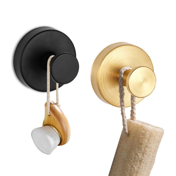 Suction Cup Wall Hooks Coat Hooks, Stainless Steel, 4 Colour, 1HP2120