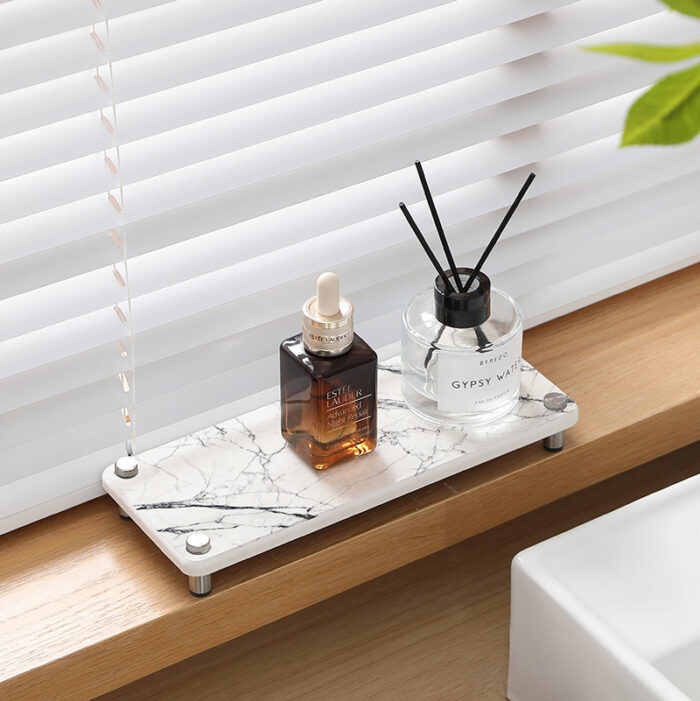 Fast Drying Diatomite Bathroom Trays, Marble, Soap Dish Holders, 1HP2121 - Image 4