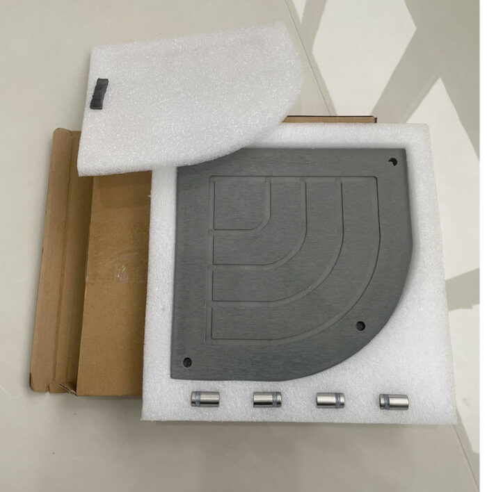 Diatomaceous Earth Absorbent Coaster Soap Tray, Stainless Steel Padded Feet, 1HP2125/1HP2126 - Image 4