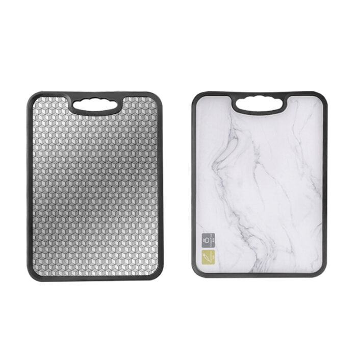 316 Stainless Steel Double-sided Chopping Board, Anti-scratch, Non-slip,1KP2210 - Image 2