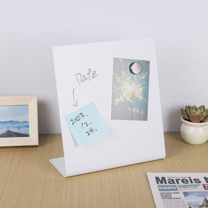 Magnet Display Stand for Tabletops Magnetic Bulletin Board H855