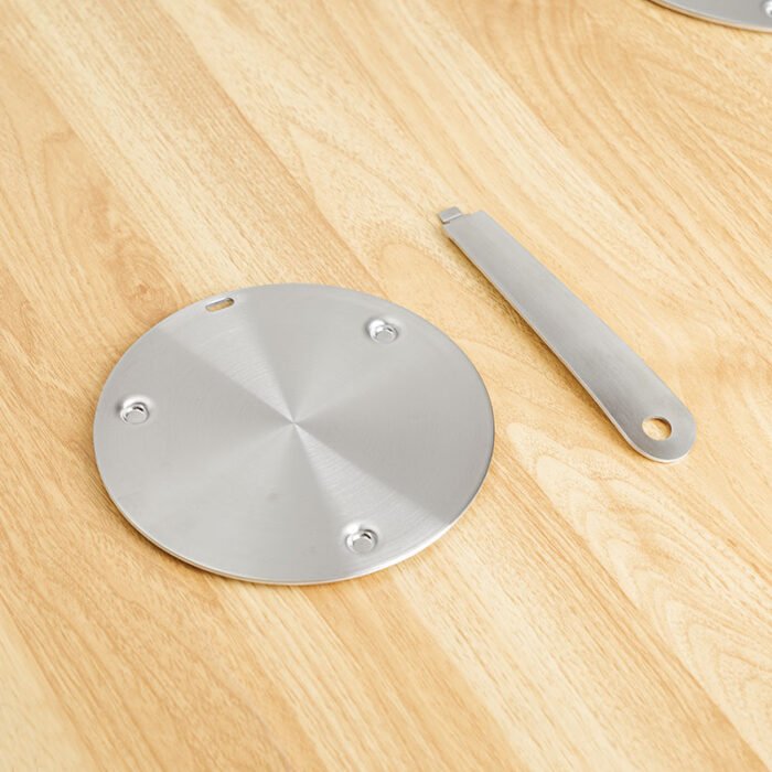 Stainless Steel Induction Converter Plate Heat Conduction Plate Removable Handle HDP015 - Image 6