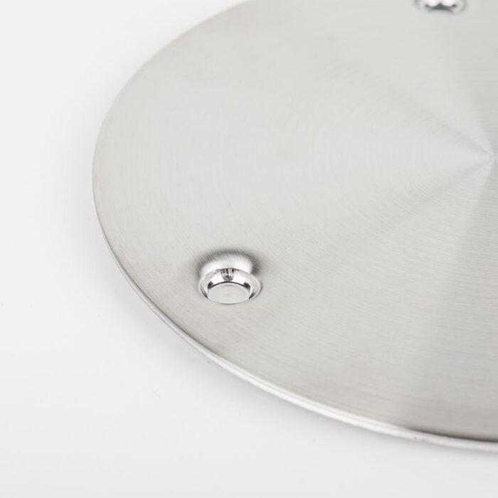 Stainless Steel Induction Converter Plate Heat Conduction Plate Removable Handle HDP015 - Image 2