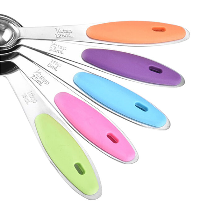 Measuring Scoop Measuring Cup Set, Stainless Steel, Dual Scale, Bpa Free, SY-116 - Image 5