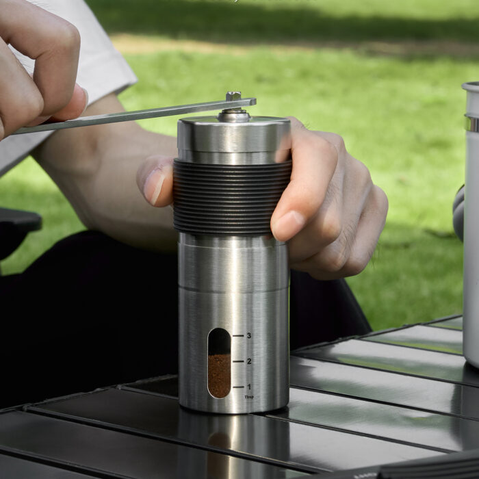Camping Pour Over Coffee Maker Set, Travel Bag, 8 in 1, 1CP2381-8 - Image 4
