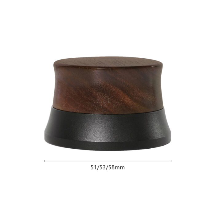 Gravity Adaptive Espresso Coffee Distributor, with Walnut Handle, 51/53/58mm, ECT10 - Image 7
