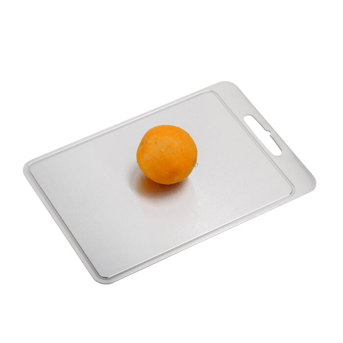 304 Stainless Steel Cutting Board with Grooved, Preventing Spills, 1KP2246 - Image 5