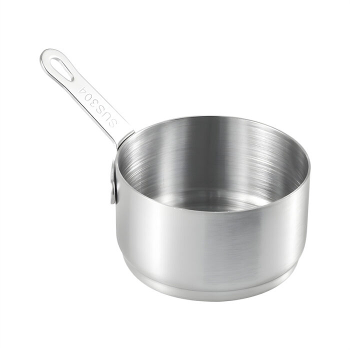 Stainless Steel Dipping Sauce Cups Set with Long Handle, 2/2.7/3.4oc, 1HP2158 - Image 2