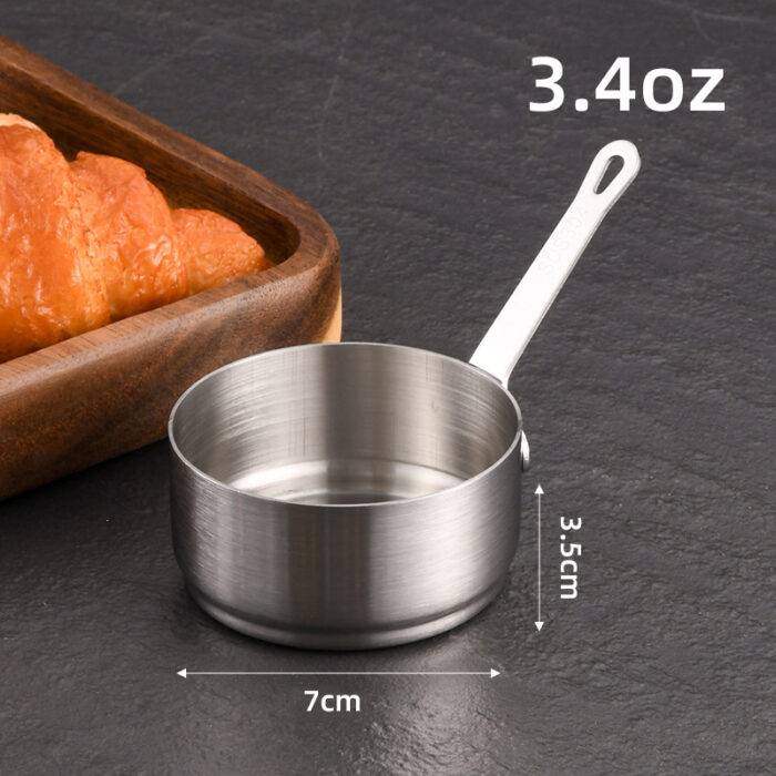 Stainless Steel Dipping Sauce Cups Set with Long Handle, 2/2.7/3.4oc, 1HP2158 - Image 7