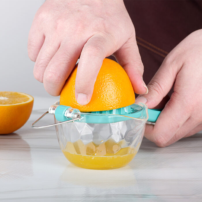 Dual-Use Manual Lemon Squeezer and Citrus Juicer Reamer, Aluminum, 1HP2160 - Image 8