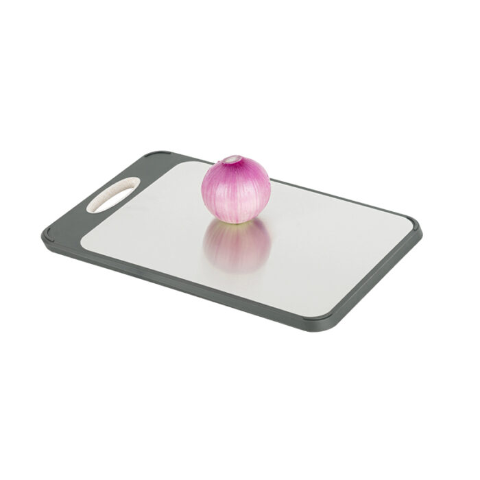 304 Stainless Steel and PP Double-sided Chopping Board, Non-slip, DP001 - Image 4