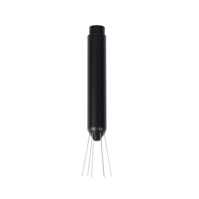 Espresso Distribution Tool With Retractable Needles, Black, Espresso Accessories, 1CP2409 - Image 2