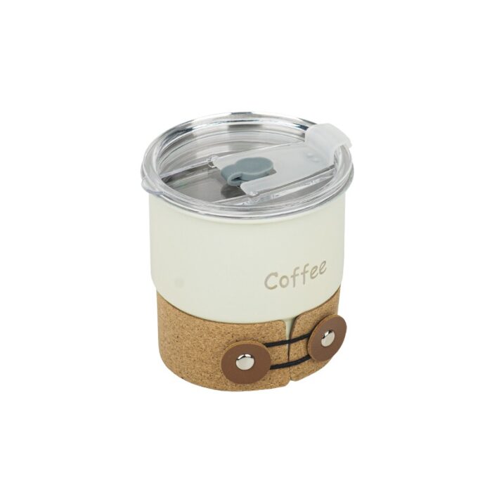 Car Tumblers Coffee Mug With Lid and Straw, Camping, Stainless Steel, 1CP2410 - Image 2