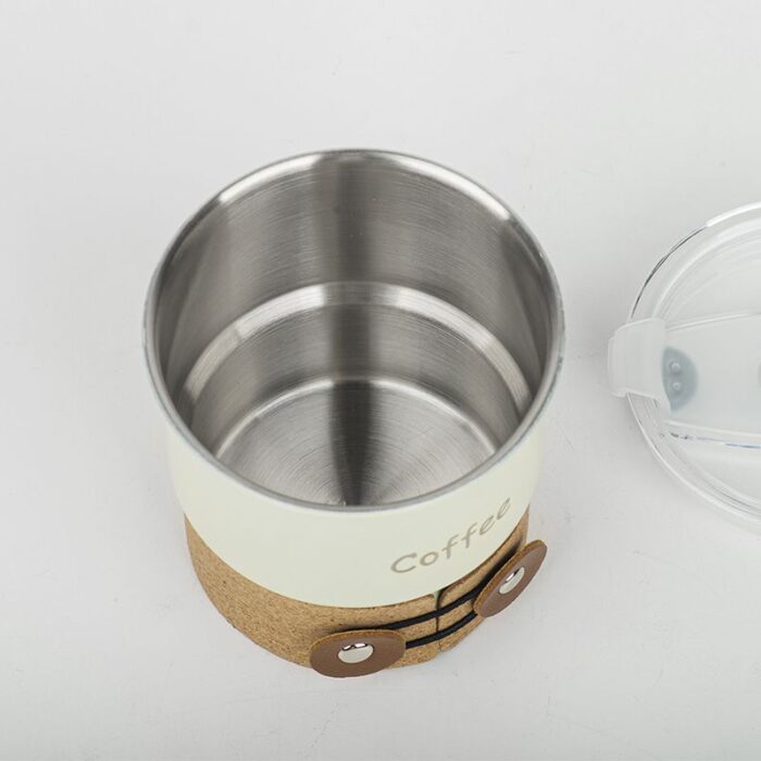 Car Tumblers Coffee Mug With Lid and Straw, Camping, Stainless Steel, 1CP2410 - Image 8