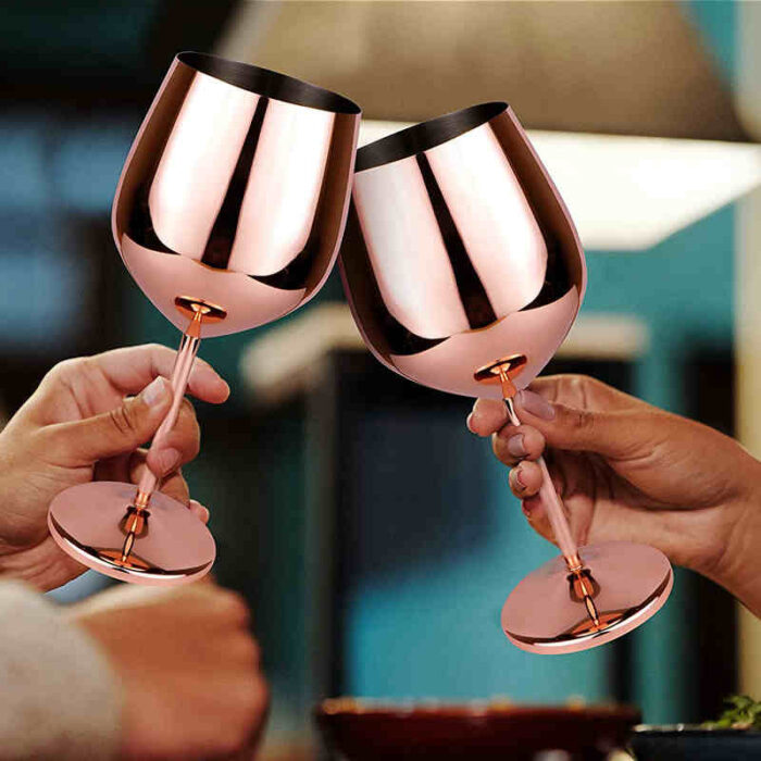 Customized Luxury Wine Cup Stainless Steel Goblet, Wedding, 900ml,  1DV2112 - Image 9