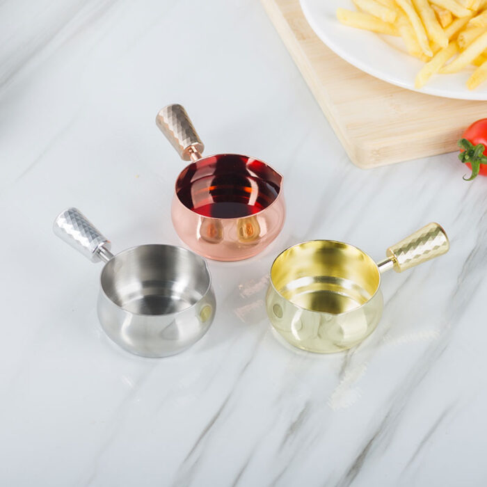 Luxury Sauce Cups with Handle, Stainless Steel, Multicolor, 1HP2157 - Image 8