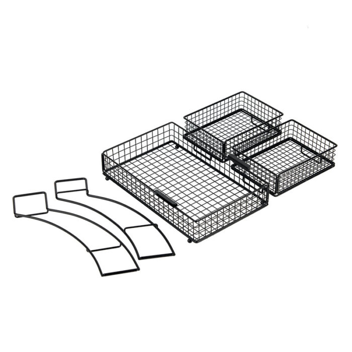 3 Tier Multi-Functional Home Storage Basket, Fruit Basket Removable, 1HP2164-S - Image 4