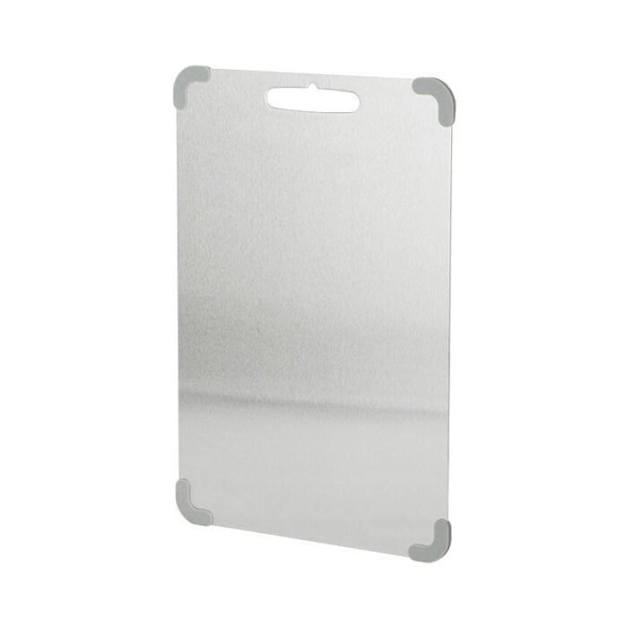 Cutting Board with Silicone Corner Protect, Stainless Steel, CCB01-P - Image 2
