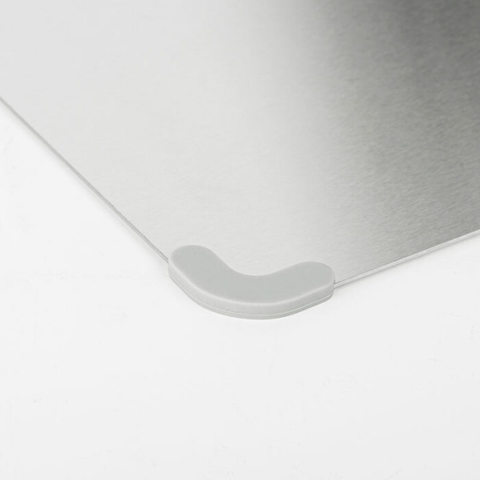 Cutting Board with Silicone Corner Protect, Stainless Steel, CCB01-P - Image 6