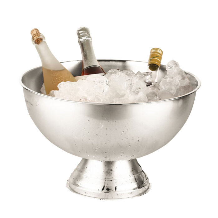 Large Beverage Tub champagne Beer Bucket, Stainless Steel, 12L, IB2103 - Image 2