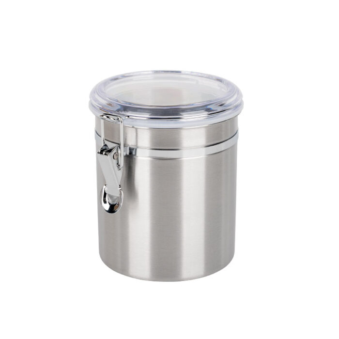 Stainless Steel Food Storage Containers Set for Sugar Flour Tea Coffee S517-2