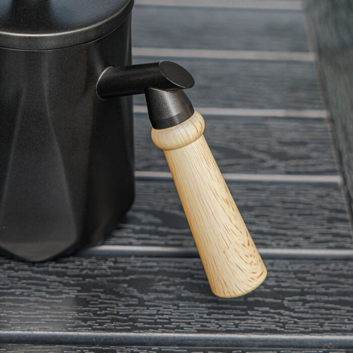 Customisable Stainless Steel Gooseneck Kettle Wood Handle Coffee Kettle 1CP2416 - Image 6