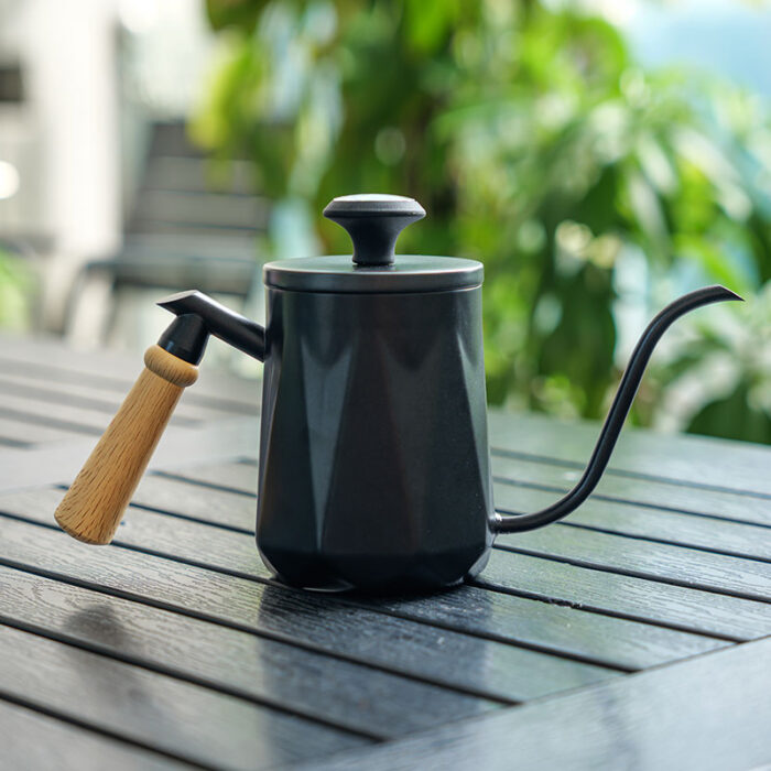 Customisable Stainless Steel Gooseneck Kettle Wood Handle Coffee Kettle 1CP2416 - Image 4