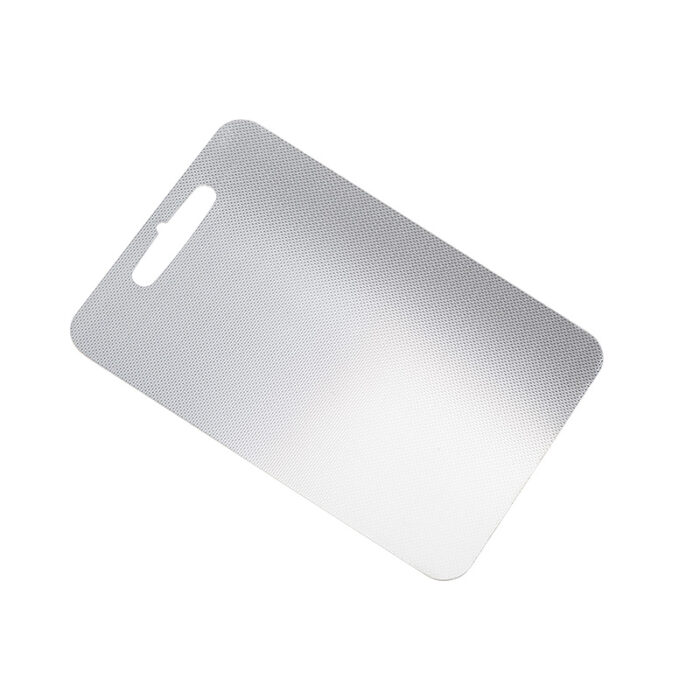 Anti-scratch Grain Pattern Cutting Board, Stainless Steel, Double-Sided, 1KP2245 - Image 3