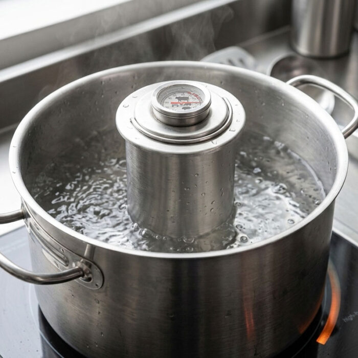 Premium Stainless Steel Ham Press Maker, with Thermometer, 1-1.2 kg of meat, AY-Z01缩略图