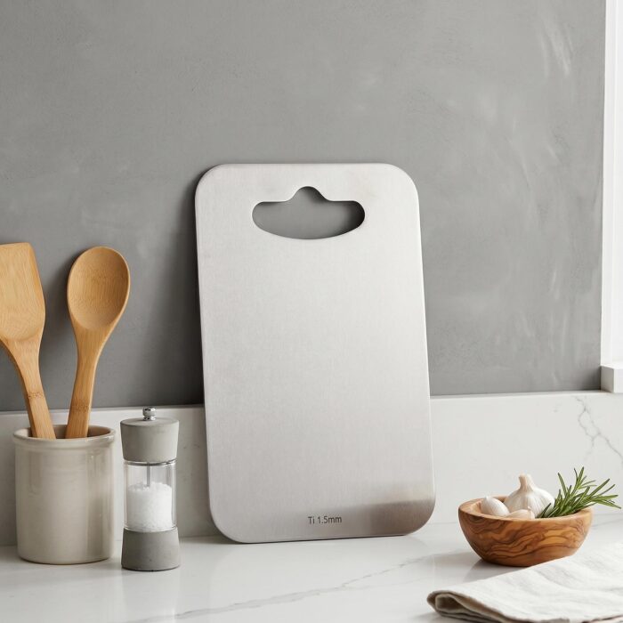 Premium Pure Titanium Cutting Board, 1.5mm Thickness, CCB13缩略图