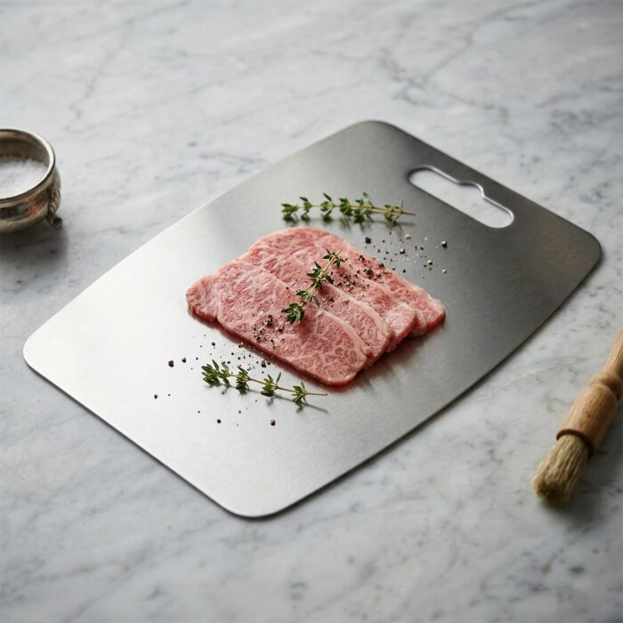 Premium 304 Stainless Steel Cutting Board, 1.5mm Thickness, CCB10缩略图