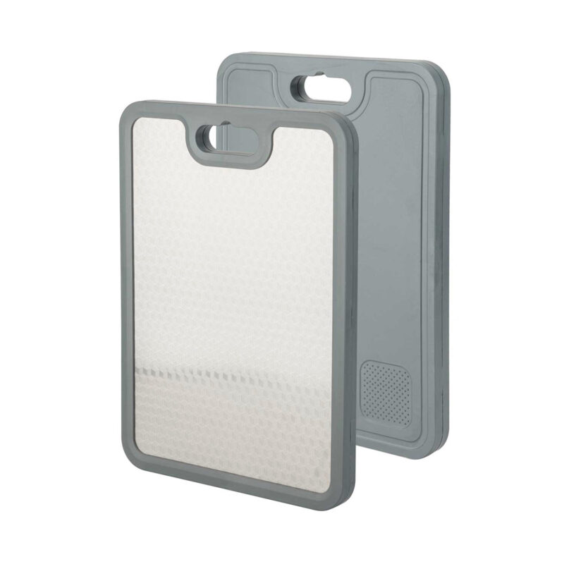 Dual-Sided Chopping Board, Stainless Steel, PP, 1KP2315