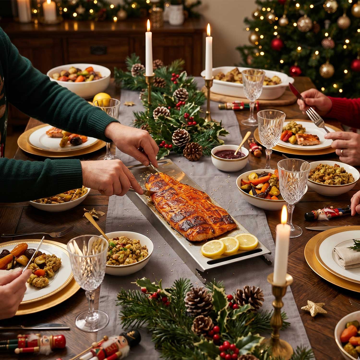 Flame Salmon Board插图14 Traditional European Christmas Market