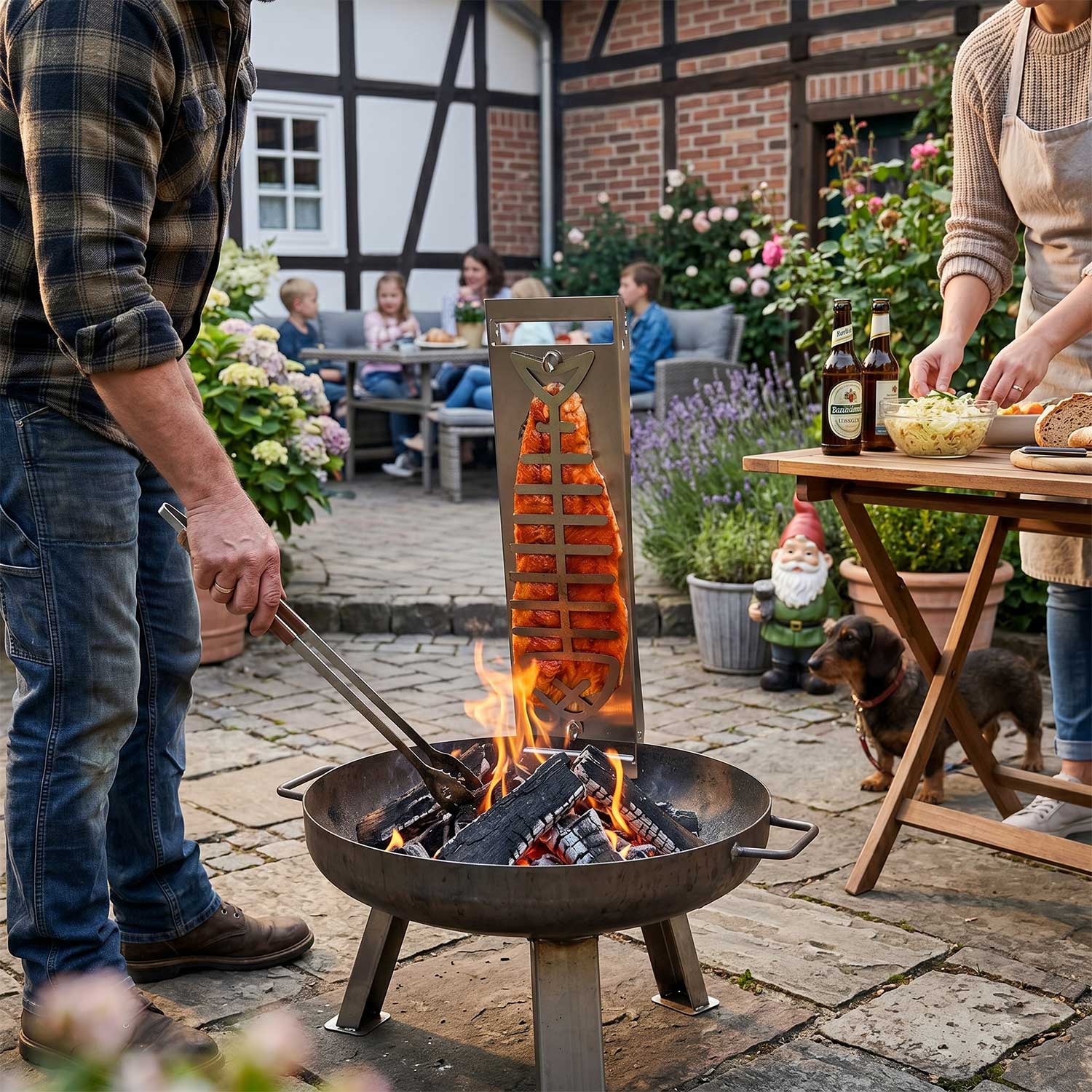 Flame Salmon Board插图15 Premium Premium Backyard BBQ Gathering