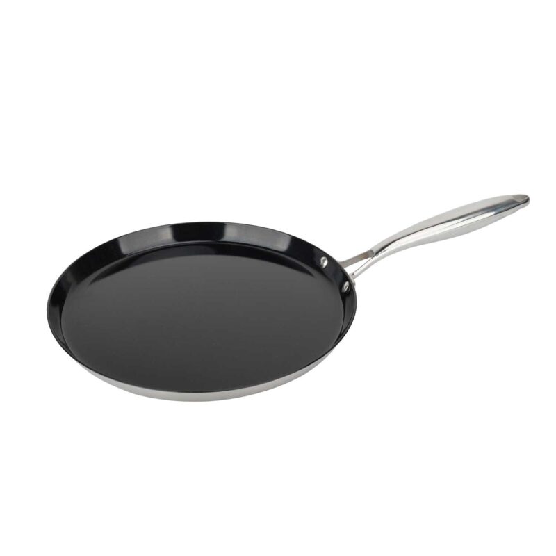 Premium Tri-Ply Stainless Steel Tawa Pan, 26cm, 30cm, HT03