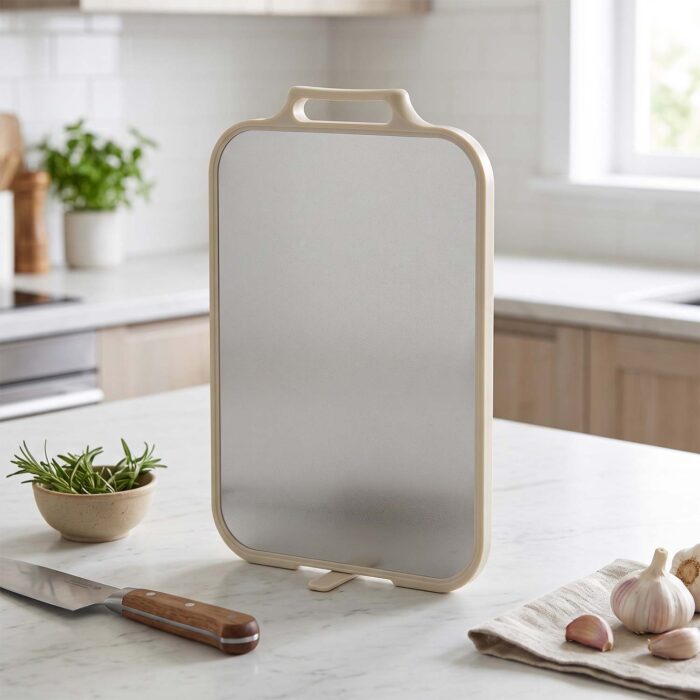 Double-Sided Stand-Up Cutting Board with Rotatable Support Base DCB12缩略图 Double-Sided Stand-Up Cutting Board with Rotatable Support Base DCB12缩略图
